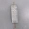 collar de flor de rombo fritillary blanco joyería de acero inoxidable chapado en oro de 18 k